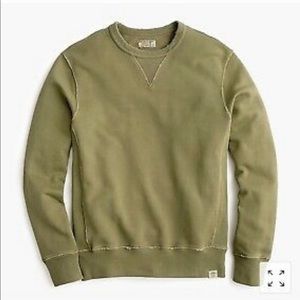 Wallace & Barnes Garment-dyed Crewneck Sweatshirt
